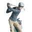 Golfer Man Figurine