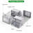 14.57x5.71x4.33in Automatic Continuous Rat Trap