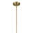 15.25" 1-Light Bell Pendant with Clear Seeded Glass-1938938686