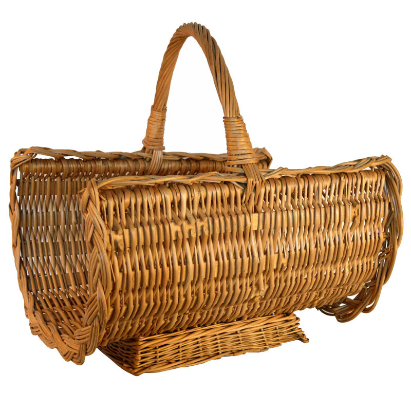 August Grove Wicker Decorative Basket