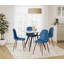Chaise d'appoint rembourré moderne de style Mid-Century Elzada-363278954-363278959