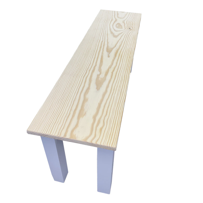 Jarrard Solid Wood Bench, 17" H x 24" W x 12" D