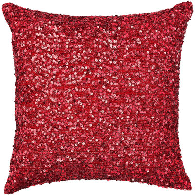 Twinkle Sparkling Sequins Pattern Sequined Throw Pillow