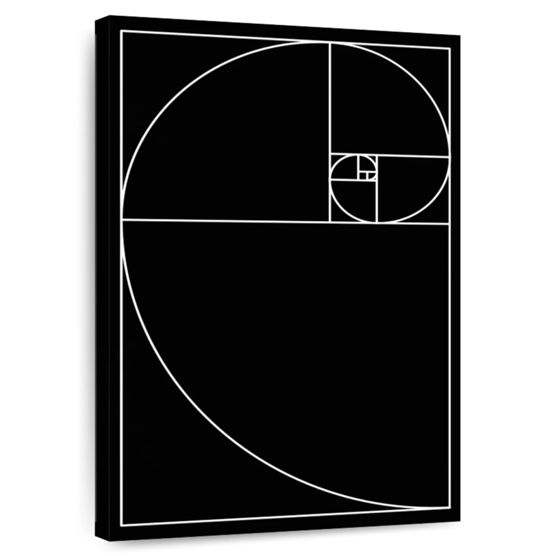 Avery Proportio Divina Black, 30" H x 20" W