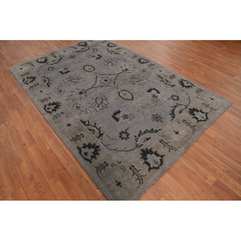 Tapis en laine Oushak 5 x 8