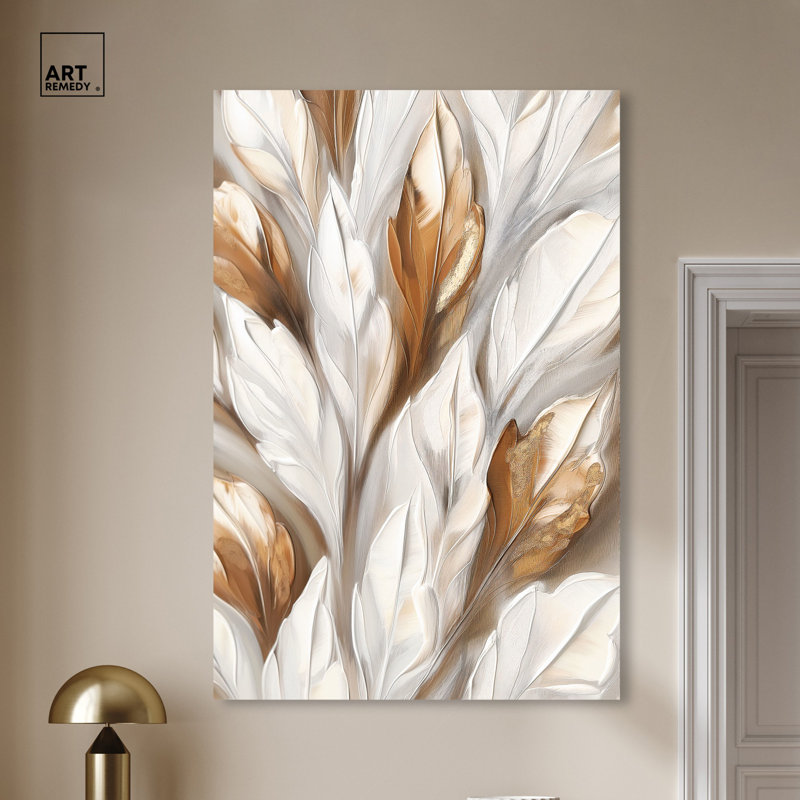 Art mural sur toile Buttermilk II par Art Remedy, Toile tendue, H 54 po x l 36 po