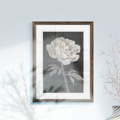 " Black And White Flowers I " by Paul Cezanne