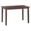 Table de salle à manger rectangulaire en bois massif Donald
