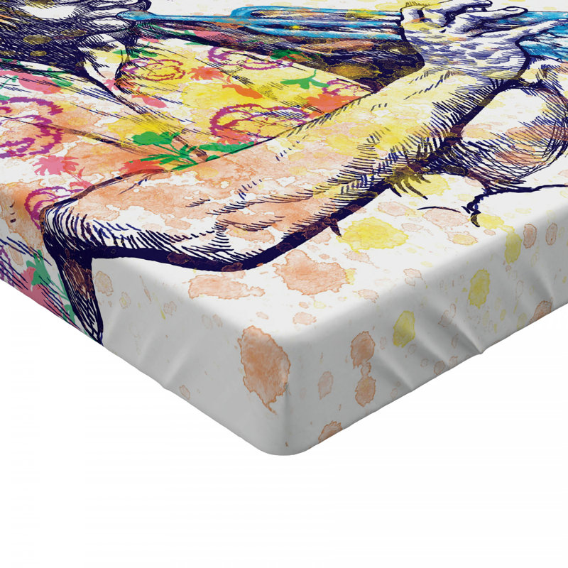 Drap-housse de musique jazz, Drap-housse de taille double