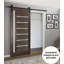 Dalle de porte standard en bois manufacturé Quadro-75674465