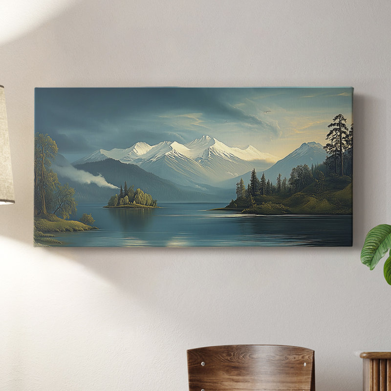 Série paysage - CIV - Toile tendue avec châssis - Prêt à accrocher, H 24 po x l 48 po
