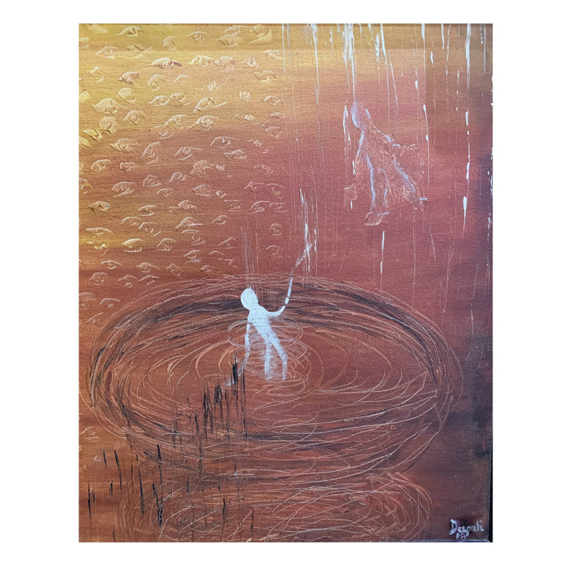 Autonome | Peinture par Deepali Bhanushali | Huile sur toile