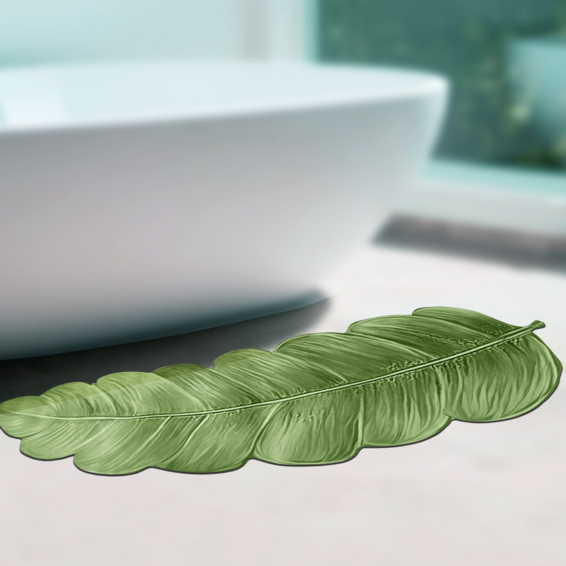 Tapis de salle de bain antidérapant à séchage rapide super absorbant , L 32 po x l 16 po