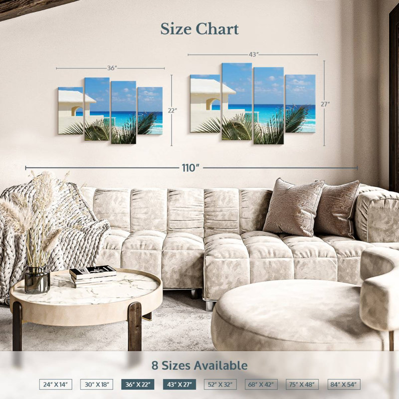 Gillard Dazzling Cancun Gillard, 22" H x 36" W