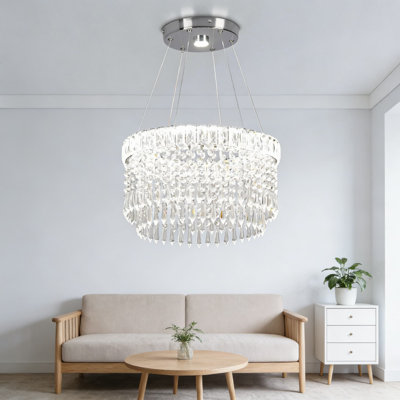 Plafonnier encastré Modern Crystal Chandelier