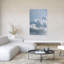 Serene Cloudscape Dreamy Peaceful Serene Nature Summer Wall Art Print 1 Piece Wrapped Canvas Wall Art-843906054