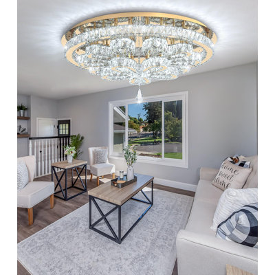 Lustre en cristal Glam Led
