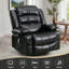 Fauteuil inclinable, inclinable et pivotant avec massage et vibration