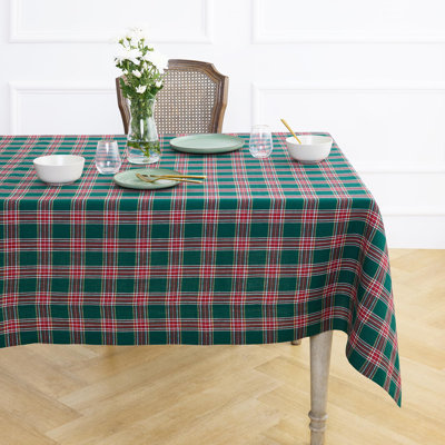 Green Tartan Plaid - Tablecloth