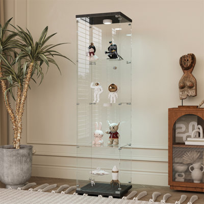 Vitrine en verre trempé