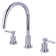 South Beach Double Handle Widespread Kitchen Faucet