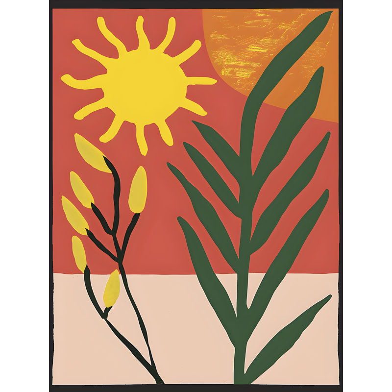 Tamila Bold Sol IV by Walker Noble - Wrapped Canvas Print, 46 cm H x 30 cm W