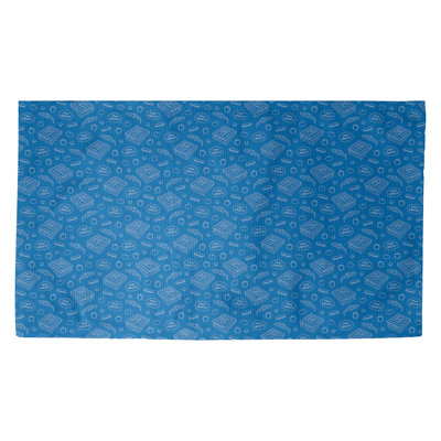 Tapis de porte d’intérieur anti-dérapant pizza Kitterman