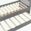 Lit plateforme simple avec tiroirs et lit gigogne-719985868