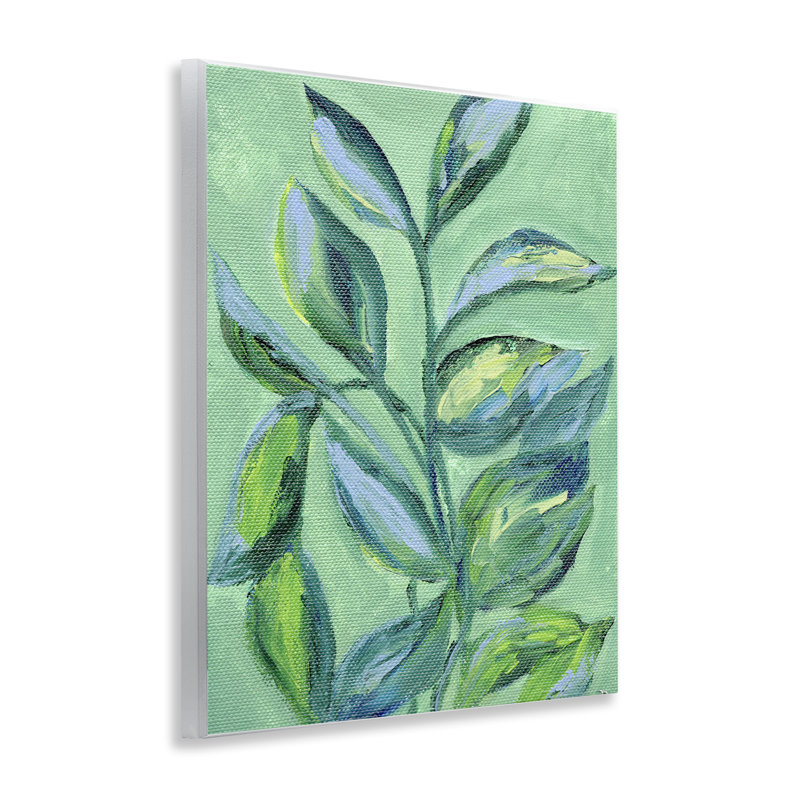 Plaque murale feuillage de plante feuillue, design par Nikita Jariwala