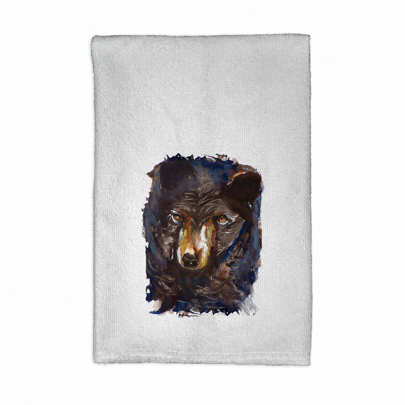 Serviette de thé ours