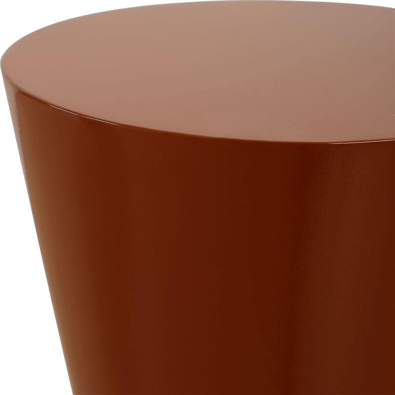 Dumont Gloss Terracotta Drink Table