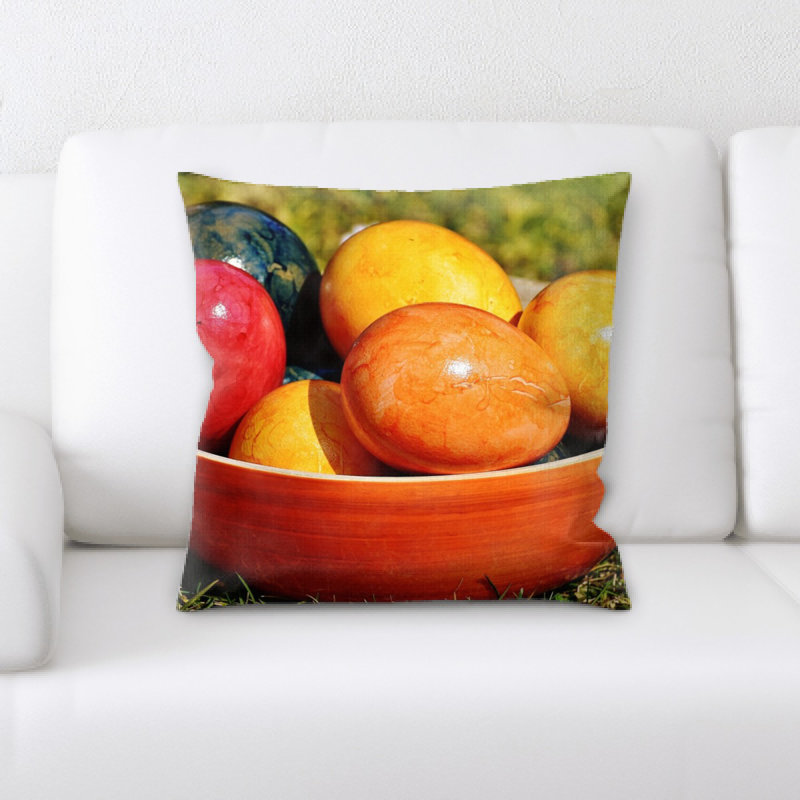 Microsuede Throw Pillow