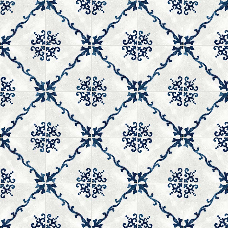 Cotto Rosa 4.5X4.5 Pattern Evelina