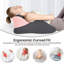 Oreiller à mémoire de forme, oreiller ergonomique pour la lecture, soutien du dos et du cou-118661350