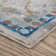 Gleaves Blue/Gray/Green Floral Traditional Indoor Performance Area Rug