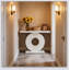 Elegant Entryway Table,Sturdy Hall Table,Versatile Console Table-143030326