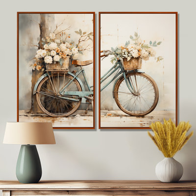 Impression sur toile beige