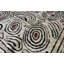 Hand-Knotted High-Quality Cream and Black Area Rug