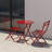 Rozlin Metal Bar Set with Stools