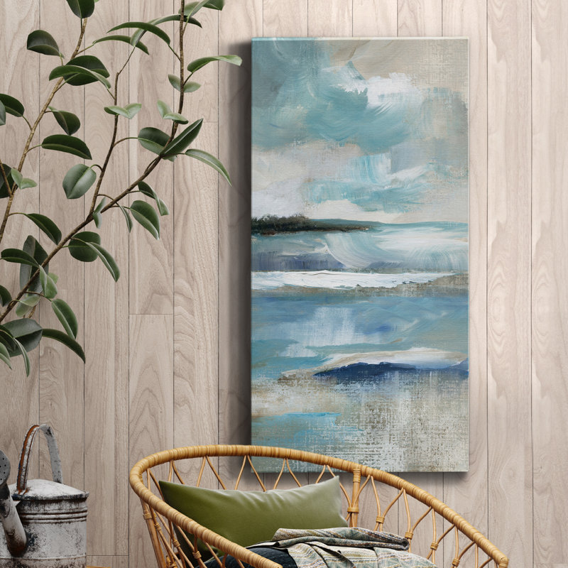Distant Drama I - Wrapped Canvas Print, 16" H x 8" W x 1" D