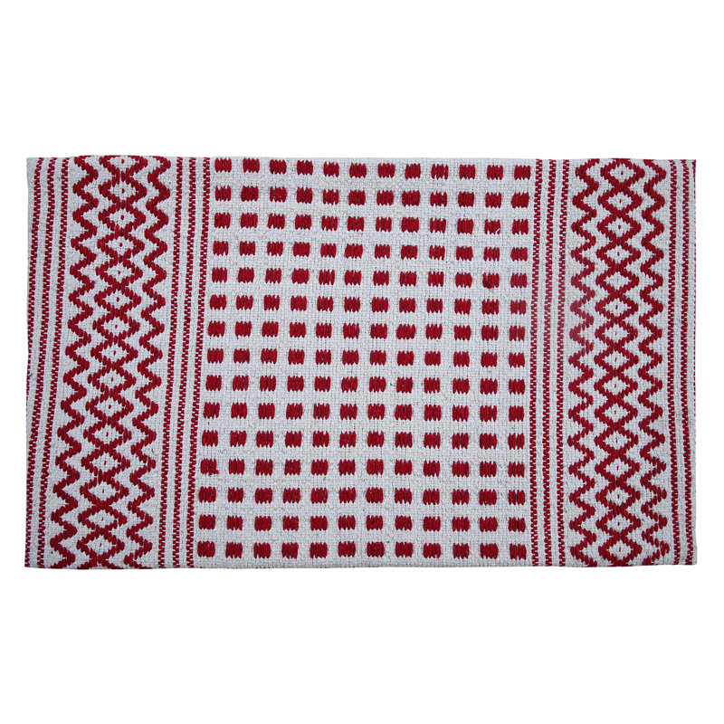 Tapis anti-fatigue Woodcliff, Carré rouge