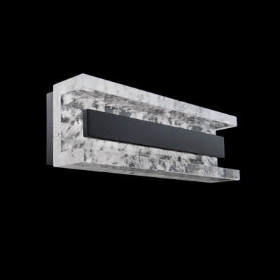Aluminum LED Flush Mounted Sconce