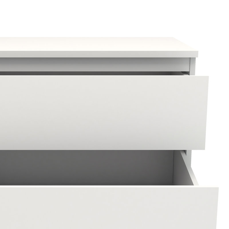 Gosselin 40.2cm W 5 - Drawer Chest of Drawers, White