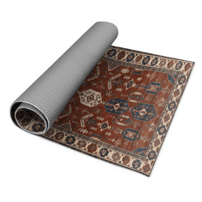 Tapis turc intérieur et extérieur noir