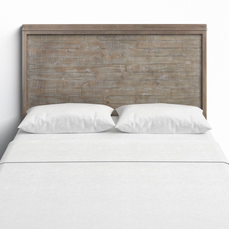 Mauve Solid Wood Headboard, Queen