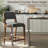 Quick-Assembly Upholstered Counter Height Bar Stools-1702838181