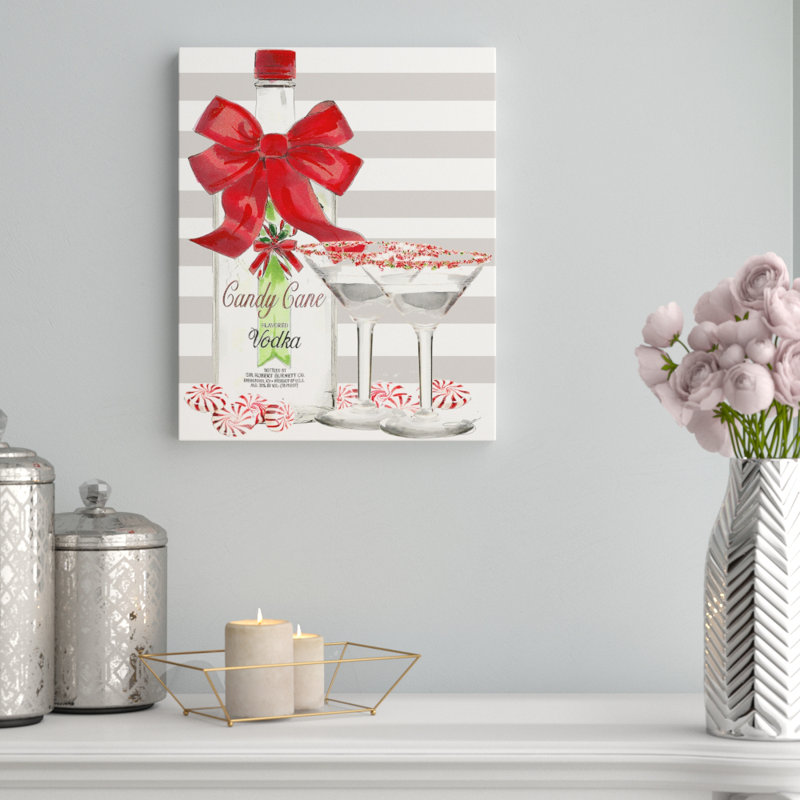 «Holiday Cheers», impression, Toile tendue, H 60 po x l 36 po x P 1,5 po