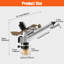 Pistolet d'arrosage 1,5 "1,5"