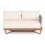 Outdoor 8 Seaters Acacia Wood And Rope Woven Paito Conversation Set, Beige