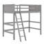 Lit mezzanine en bois avec échelle-1672596526